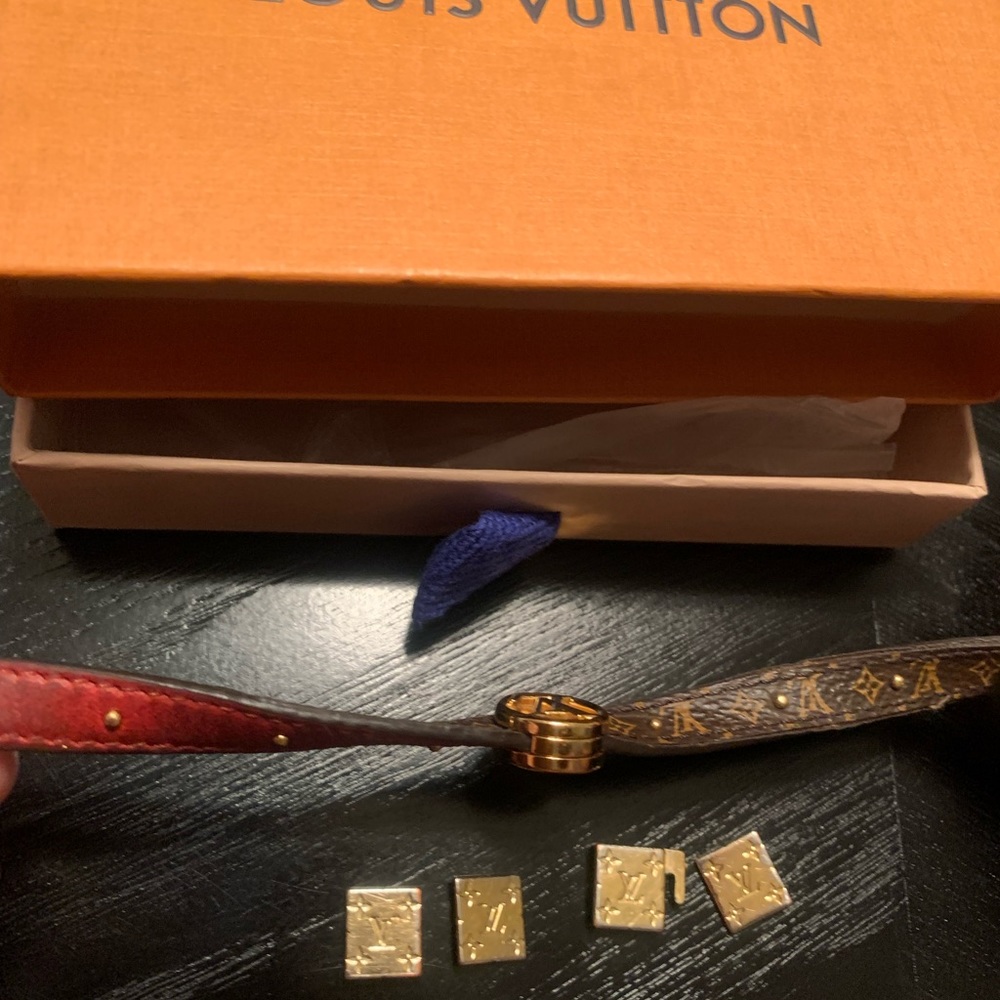 Authentic Louis Vuitton two tone bracelet - Picture 7 of 9